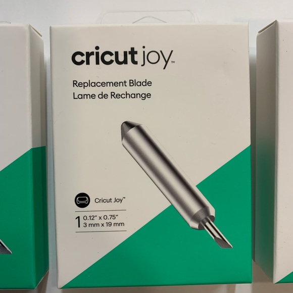 SOLD Set of 3 Cricut Joy Replacement Blades - Picture 2 of 4